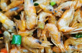 Stir-fried Shrimp with Rice
