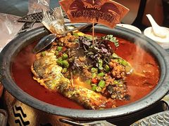 -探鱼·鲜青椒爽麻烤鱼(广州欣荣广场店)