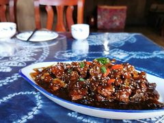 土猪糖醋排骨-龙姐私房菜(和顺古镇店)