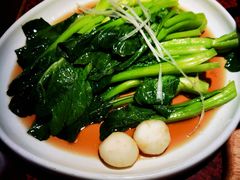 油淋脆菜心-绿茶餐厅(蓝色港湾店)