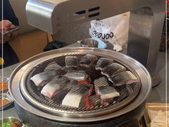 -围炉肉舍•炭烤活鳗•丹东海鲜烤肉(步行街店)