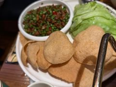 九层塔肉碎生菜包-泰堤坊(淡水体育馆店)