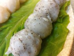 黑松露墨鱼丸-金海阁海鲜火锅