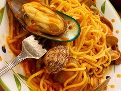 豪华海鲜番茄意大利面-萨莉亚意式餐厅(黄村高德汇店)