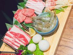 -明洞阿姨·韩式酱蟹烤肉·创意料理(三元桥店)