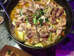 炭烧牛蛙泡锅香辣味-蘭奢雅集·江浙菜(青山江滩店)