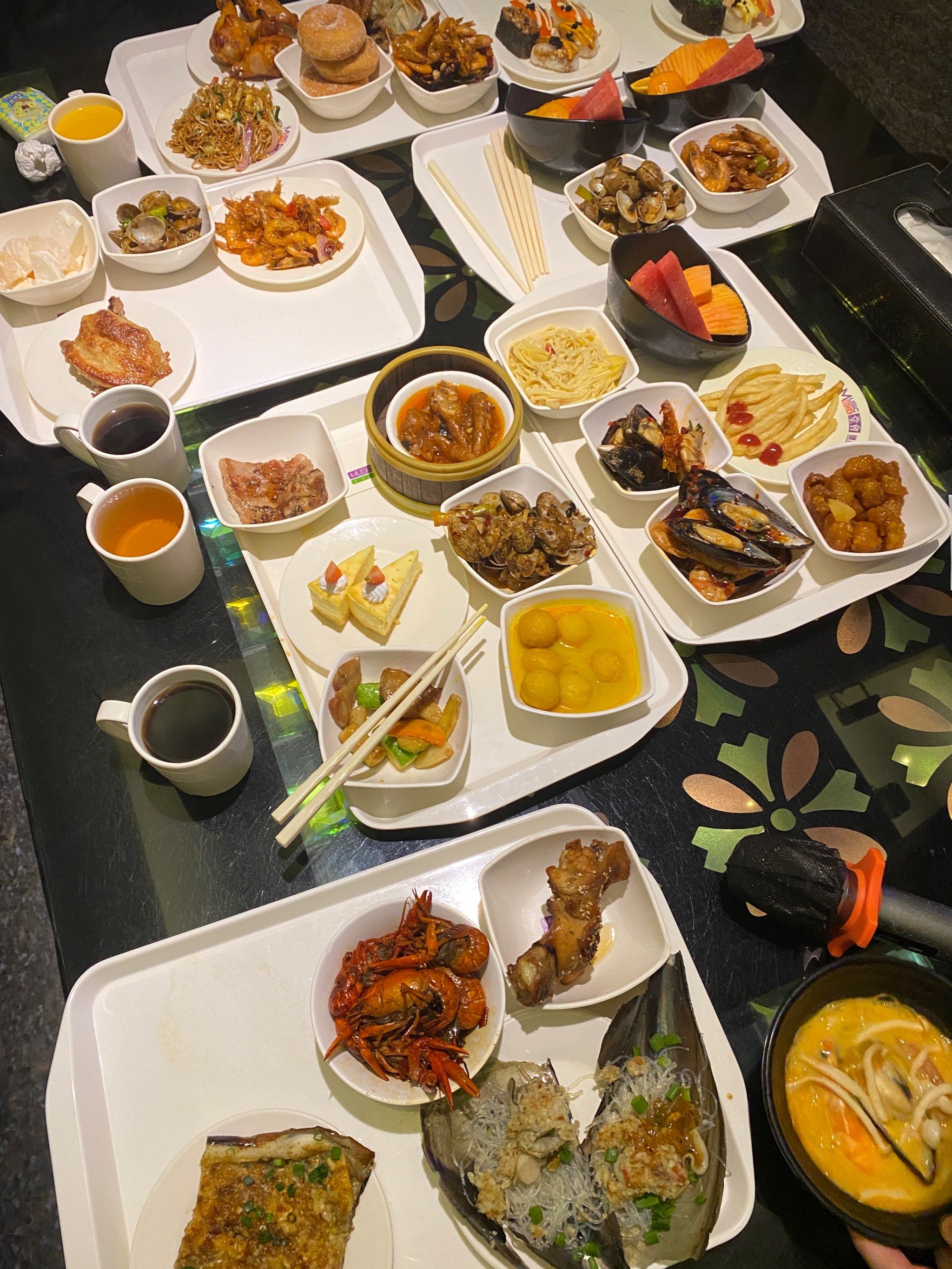 开心ktv堂会自助餐