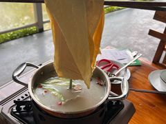 鲜腐竹上汤鱼面-一品烧农庄·佛山本地菜(西岸店)