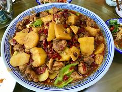 优质鸡腿肉大盘鸡-福顺祥大盘鸡(临潼店)