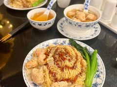 蚝油鲜虾云吞捞面-丽的面家(多宝路店)