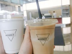 燕麦拿铁-Manner Coffee(IFS一楼店)