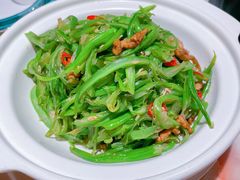 砂锅四季豆-李师傅脆肚(梅林店)