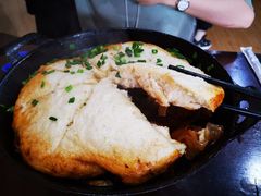 铁锅烀饼-东北铁锅烀饼