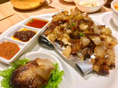 石头烤牛窝骨-蒙料·手把肉(望京店)