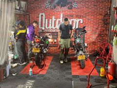 -摩道团机车工坊 摩托车维修 精洗店