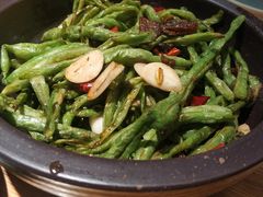 带鱼酱炒四季豆-薇酌饮·陕西菜(南门外店)