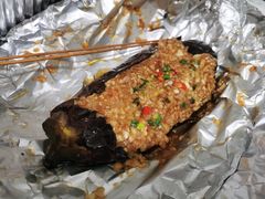 锡纸茄子-阿里巴巴烧烤 铁锅炖(阳光新天地店)
