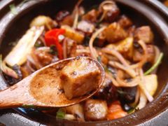 爆啫雪花牛肉粒-旺爷砂锅·茶作(国贸店)