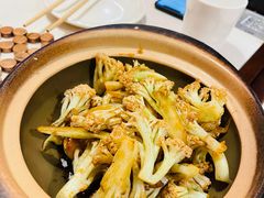 生啫有机花菜-火齐潮汕砂锅粥(五道口店)