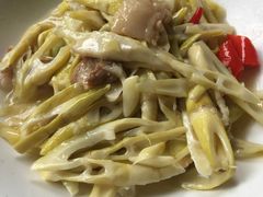 笋子肉片-味水记忆·野菌鸡汤土菜馆(青城后山店)