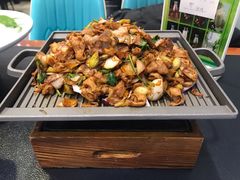 铁板京葱小嫩羊-紫光园·烤鸭·北京菜(团结湖店)