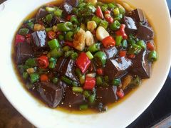青椒鸭血-蛙蛙叫干锅年代(簋街总店)