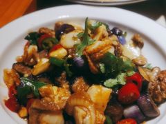 紫山茄拌扇贝-味莊·青岛菜(云霄路店)
