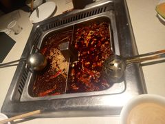 清油牛油锅-海底捞火锅(泉城路店)