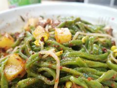 精瘦肉臊子面-手擀菠菜面(西康路店)
