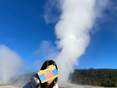 -老忠实间歇泉