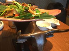 包烧野生牛肝菌-云海肴·汽锅鸡·云南菜(天山百盛优客店)