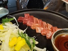 三年金钱火腿配大理手撕乳扇-泓0871臻选云南菜·味庄