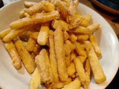 咸蛋黄炒茄子-吃饭皇帝大(解放西路店)