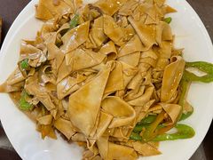 干豆腐炒辣椒-庆增回民饭店