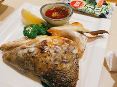 香草烤三文鱼头-阿吾罗日本料理(K11艺术中心店)