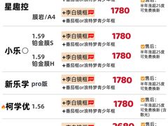 -美式眼镜·授权蔡司.依视路.尼康.豪雅.明月(人民广场店)