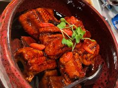 钱塘江鳗鱼烧澳洲牛肉-湖滨28中餐厅·西湖宴·杭州君悦酒店