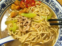 青椒笋干肉丝面-鼎顺小吃(吴山名楼店)