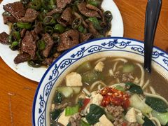 青菜肉丝面-姚记面馆(瑶琳路店)