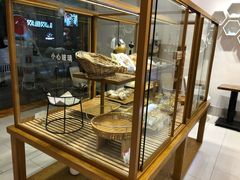 面包甜点陈列柜-西村叔叔的店·面包·甜品·蛋糕(崂山丽达店)