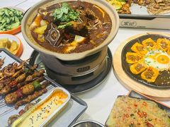 -宝记烧烤·碳锅羊肉·羊蝎子火锅·夜食社(文体路创始店)