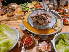 刀鞘五花肉-姜虎东白丁烤肉(虹桥天地店)