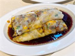 咸蛋黄粟米叉烧肠粉-香港池仔记肠粉王(博多新记襄阳南路店)