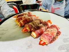 独创芝士鳕蟹柳肥牛卷-北京小炮儿炙子烤肉·铜锅涮肉(珠江路店)