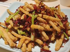 干煸藕丝-早酒肖汉老味拌面