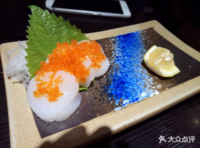 正到爆·时尚日料(北京路店)-北海道鲜甜带子图片-广州美食-大众点评