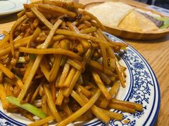 肉丝炒笋丝-小幸湖春饼(悦茂购物中心店)