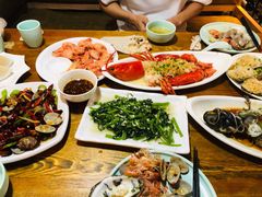 蒜蓉空心菜-南海渔家•海鲜•正宗海南菜(海棠湾店)