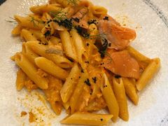 奶油烟熏三文鱼斜管面-PIZZA BIANCA(万象城店)