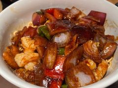 虾仁鸡杂拌面-王繁星面馆(西安熙地港店)